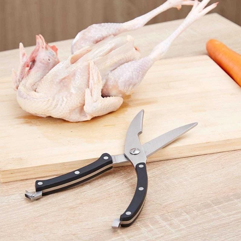 Kitchen Abs Handle Strong Chicken Bone Scissors Fish Bone Scissors