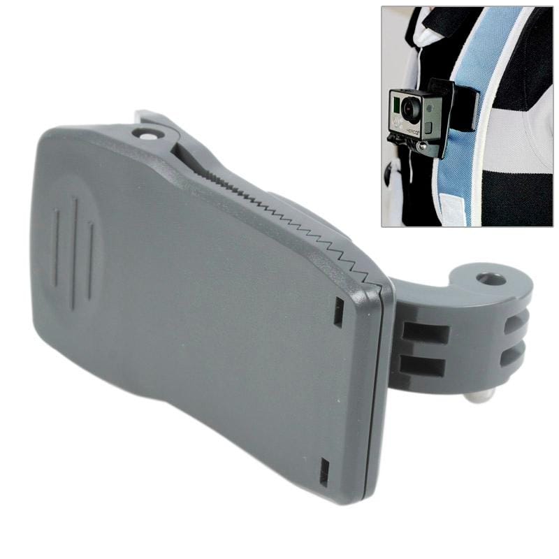 TMC Quick Attach Clip Buckle for GoPro  NEW HERO /HERO6   /5 Session /5 /4 Session /4 /3+ /3 /2 /1, Other Sport Cameras, HR147 (Grey)