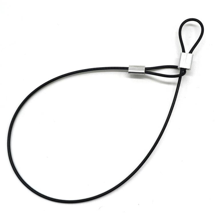 30cm Action Camera Universal Screw Anti-lost Wire Safety Rope for GoPro Fusion/Hero6/Hero5/Xiaoyi/Xiaomi (Black)