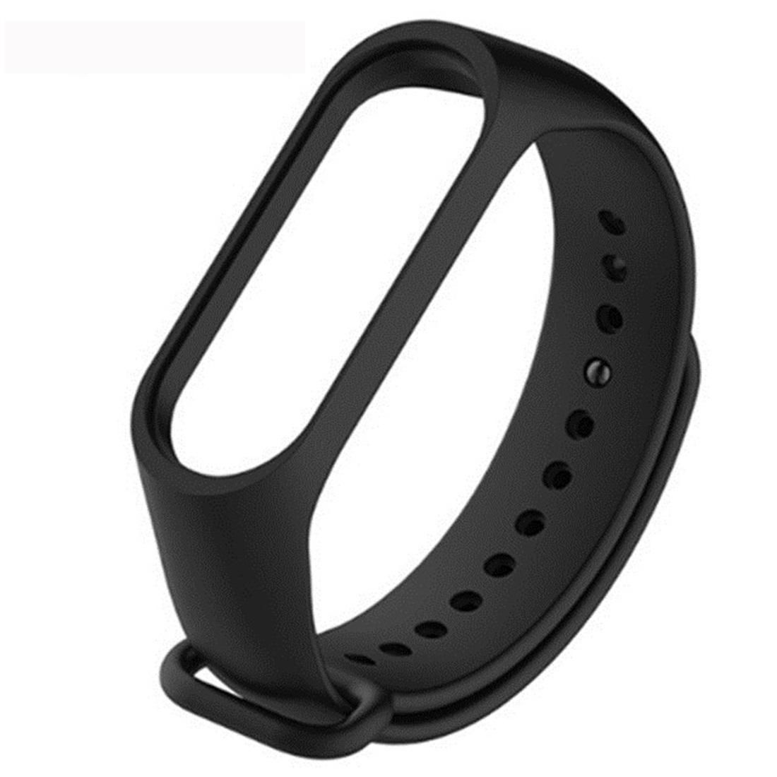 Pure Color Soft TPU Replacement Watchbands for Xiaomi Mi Band 4, Host Not Included (Wine Red)