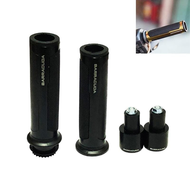 Motorcycle Modification Accessories Hand Grip Cover Handlebar Set (Black)