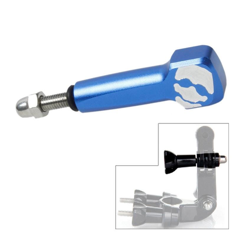 TMC Thumb Knob Skull Mark Long Screw for GoPro  NEW HERO /HERO6   /5 /5 Session /4 Session /4 /3+ /3 /2 /1, Xiaoyi and Other Action Cameras, Material: Aluminum Alloy (Blue)