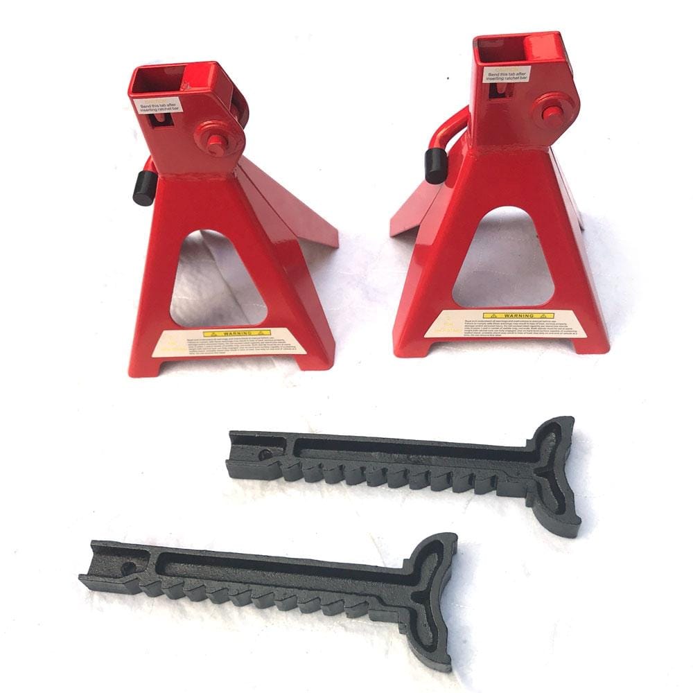 2 PCS Steel Vertical Jack Bracket Car Repair Tool, Bearable Weight: 2 Tons