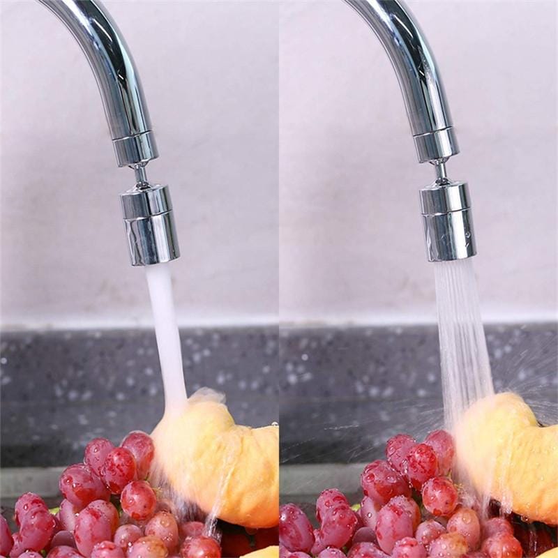 Dual-Function Faucet Spout Bubbler Splash-Proof Two-Function Kitchen Copper Filter, interface:Inbound