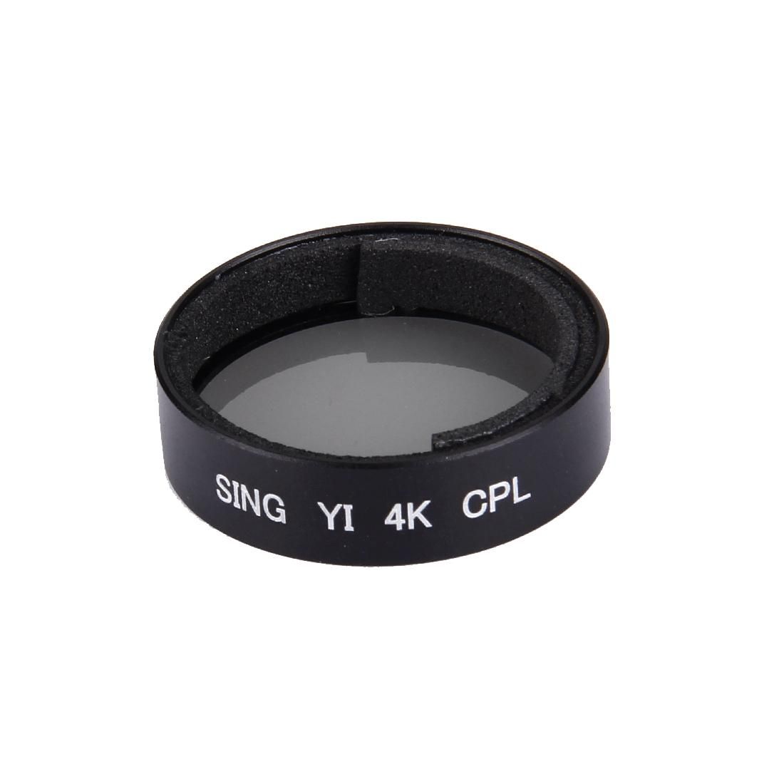 SING for Xiaomi Xiaoyi Yi II Sport Action Camera Proffesional 4K CPL Filter (Black)