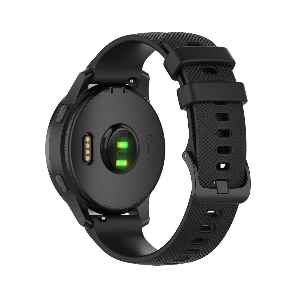 22mm For Huawei Watch GT2e GT2 46mm Silicone strap (Dark Green)