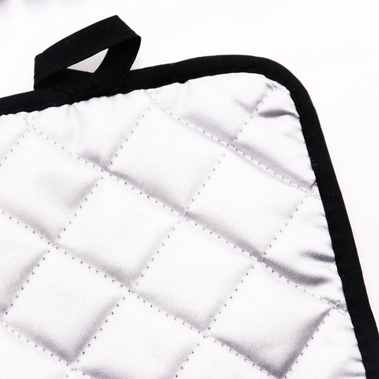 6 PCS Cotton Plaid Fabric Square Placemat Thick Insulation Coaster Household Microwave Oven Baking Anti-Scalding Pot Mat