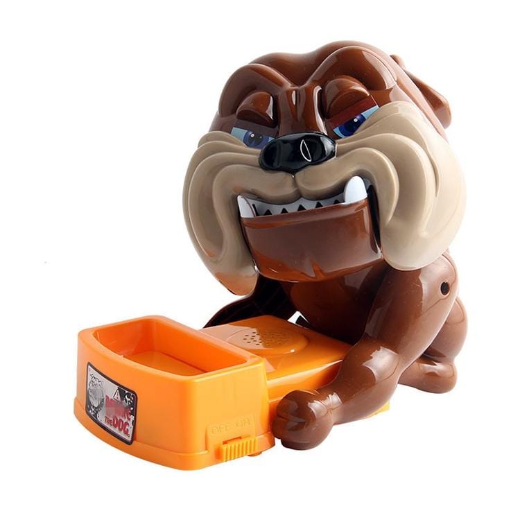 Cartoon Creative Beware of the Dog Bite Hand Novelty Tricky Toys, Large Size