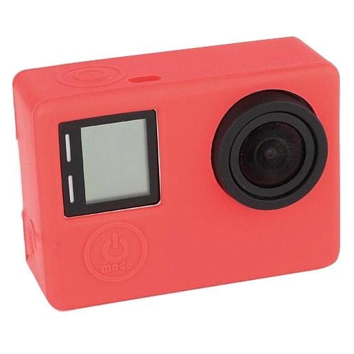 Silicone Gel Protective Case for GoPro HERO4 (Red)