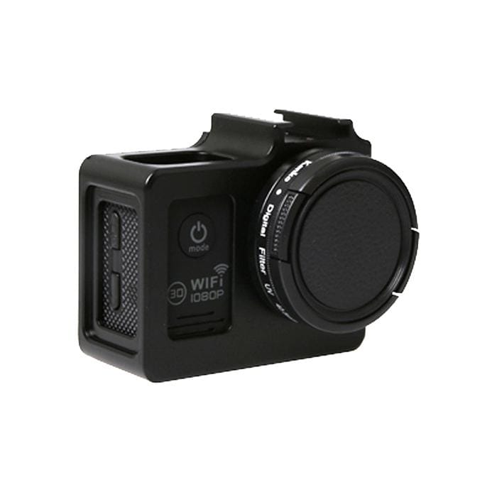 SG169  Universal Aluminum Alloy Protective Case with 40.5mm UV Filter & Lens Protective Cap for SJCAM SJ4000 & SJ4000 Wifi & SJ4000+ Wifi & SJ6000 & SJ7000 Sport Action Camera (Black)