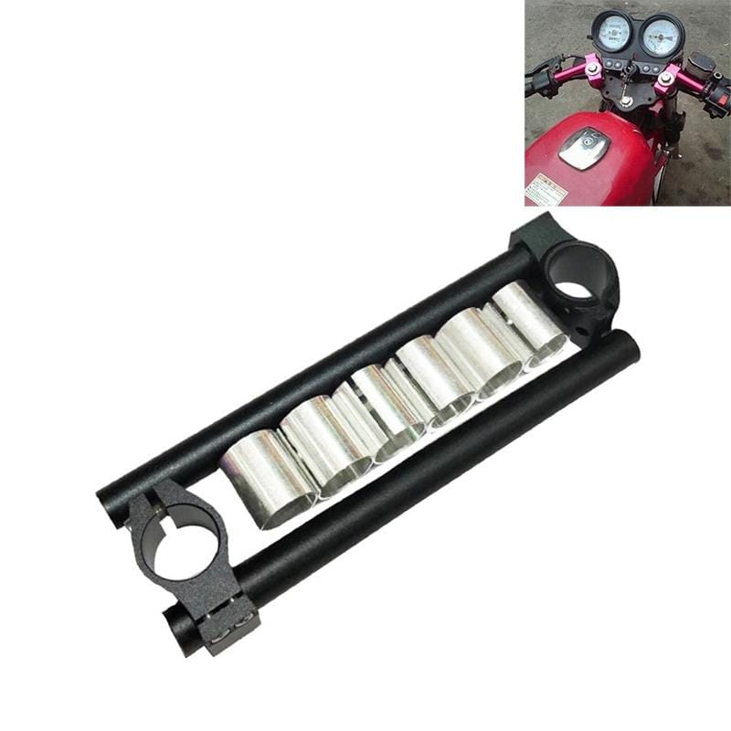 Motorcycle Modification Accessories CNC Handle Bar Grips Set (Black)
