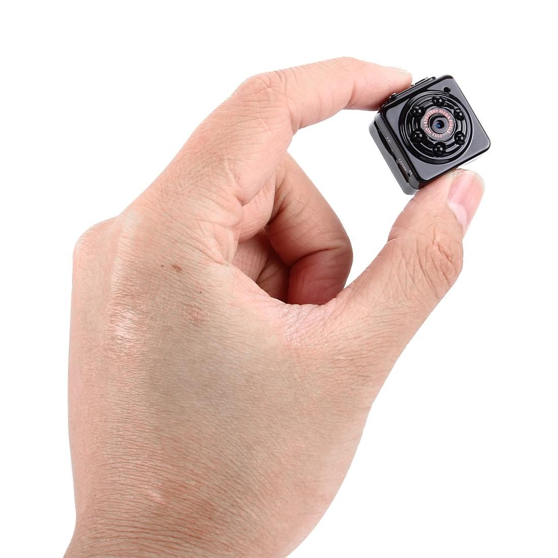 SQ9 HD 1080P 30fps Ultra-Mini DV Pocket Digital Video Recorder Camera Camcorder, Support Motion Detecting & IR Night Vision