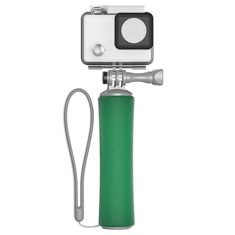 Original Xiaomi Youpin SEABIRD 30m IP67 Waterproof High Light Lens Waterproof Case + Foam Floating Non-slip Handle Floating Rod Camera Diving Set (Green)