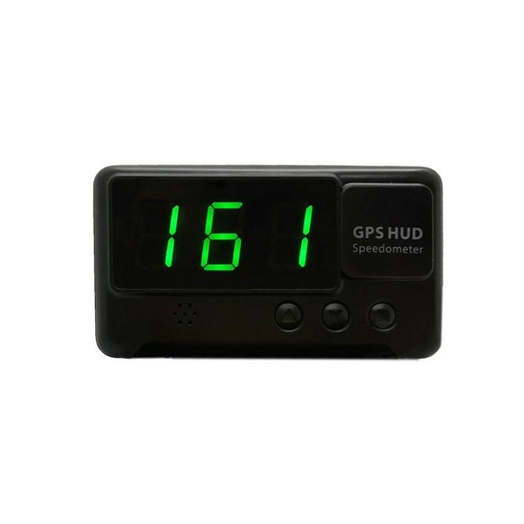 Kingneed C60 3inch Car HUD Head-up Display Car Speed Meter Universal Projection GPS Satellite Speed Measurement (Black)