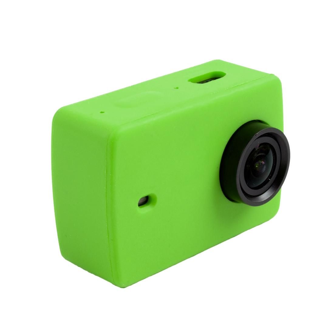 For Xiaomi Xiaoyi Yi II Sport Action Camera Silicone Housing Protective Case Cover Shell (Green)