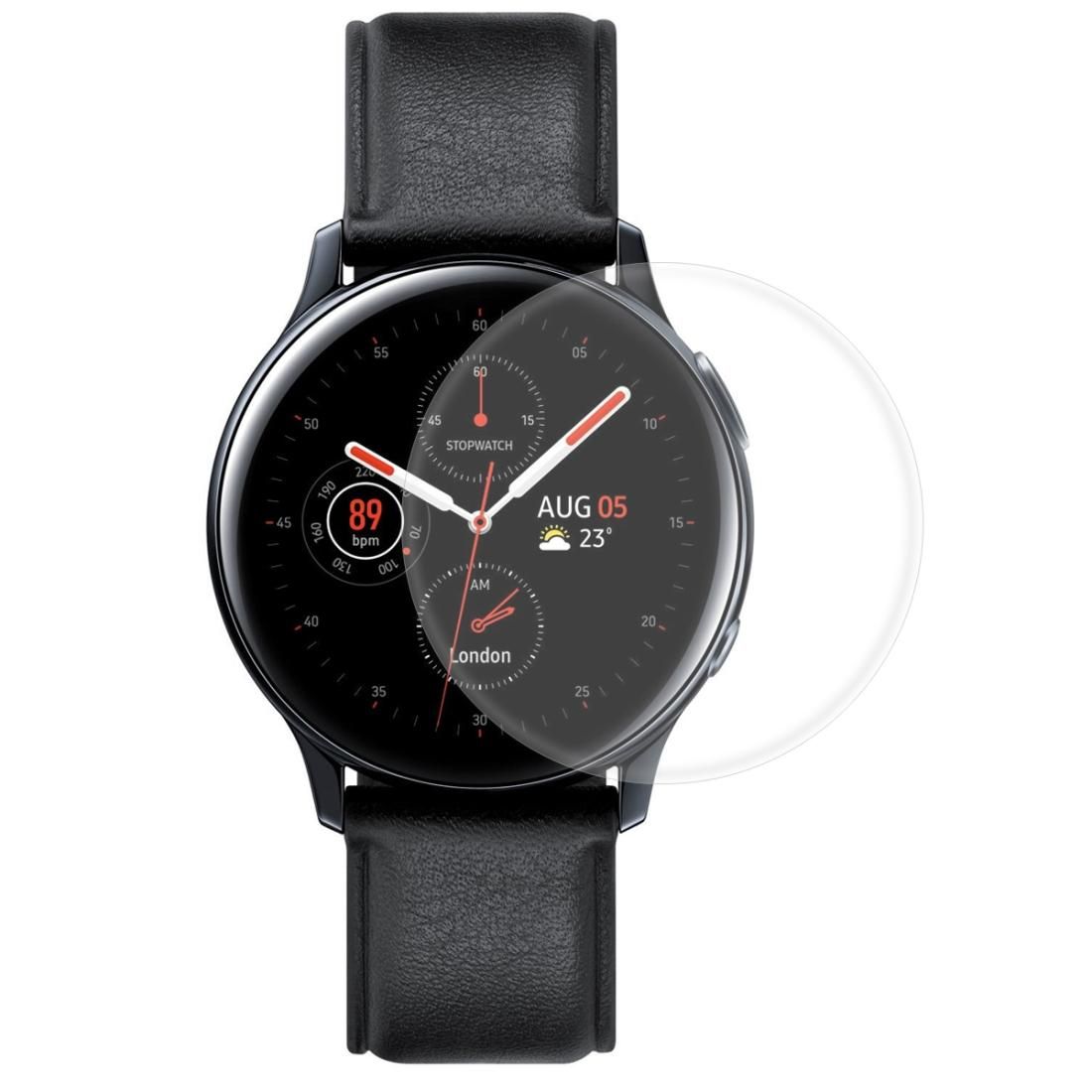 For Galaxy Watch Active 2 44mm ENKAY Hat-prince 3D Full Screen PET Curved Hot Bending HD Screen Protector Film (Transparent)