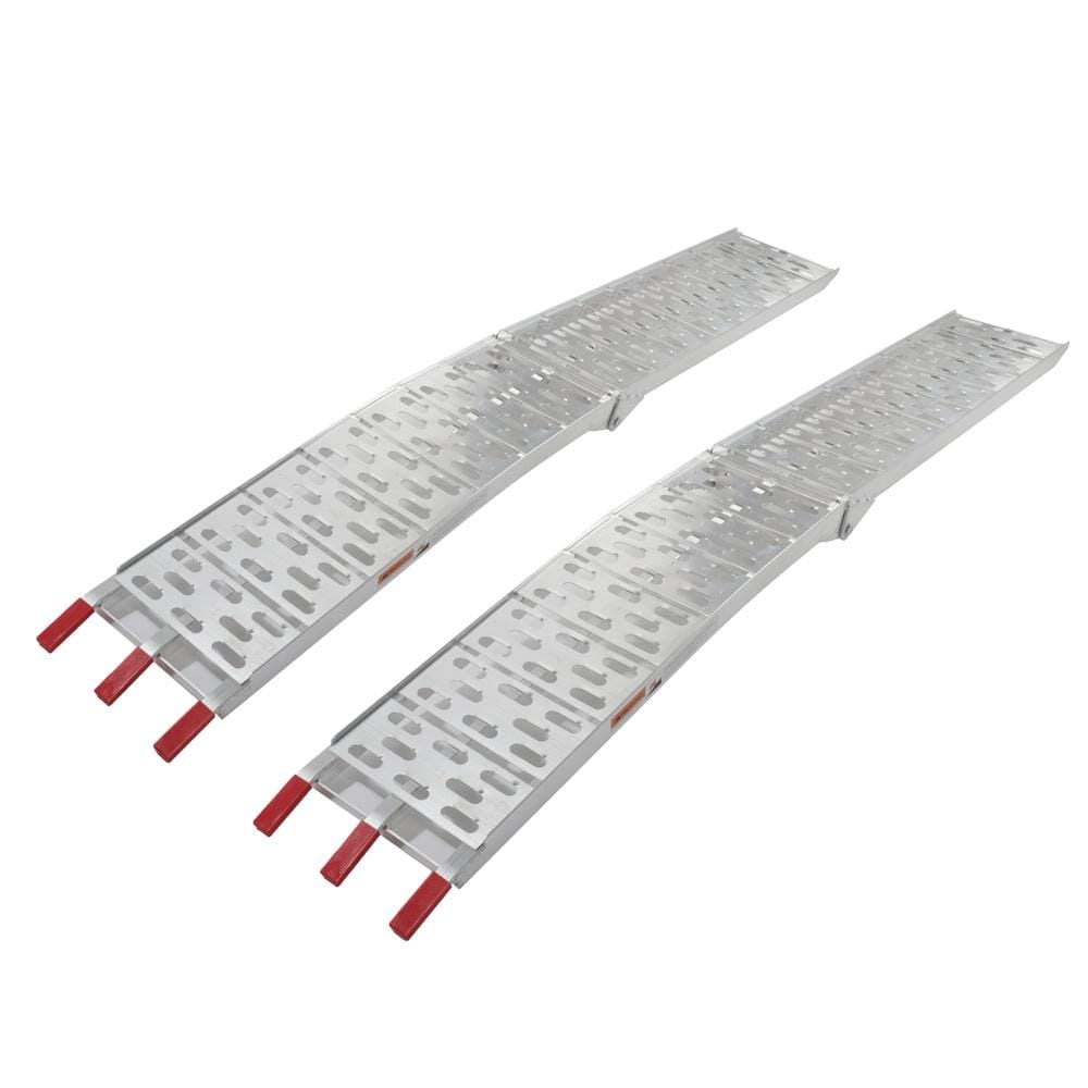 2 PCS Portable Foldable Aluminum ATV Ramps