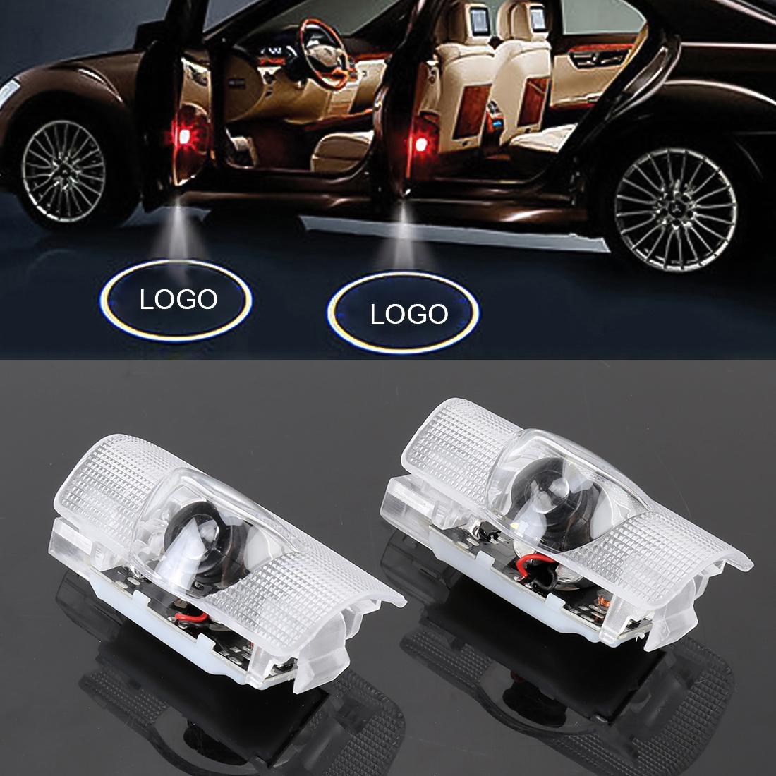 2 PCS DC12V 2W Car Door Logo Light Brand Shadow Lights Courtesy Lamp for Subaru BRZ 2012-2015