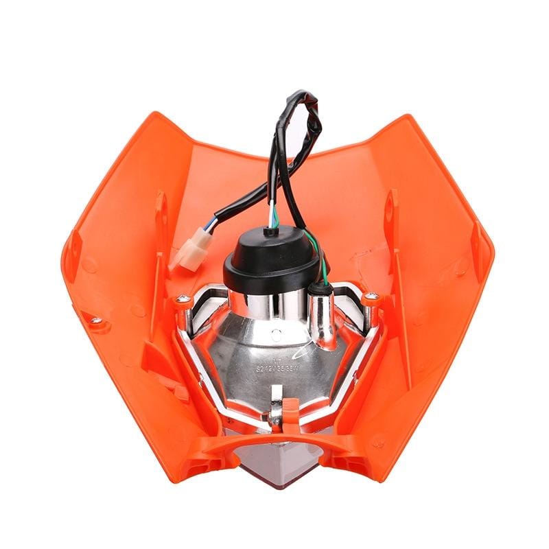 Speedpark KTM Cross-country Motorcycle LED Headlight Grimace Headlamp (Orange)