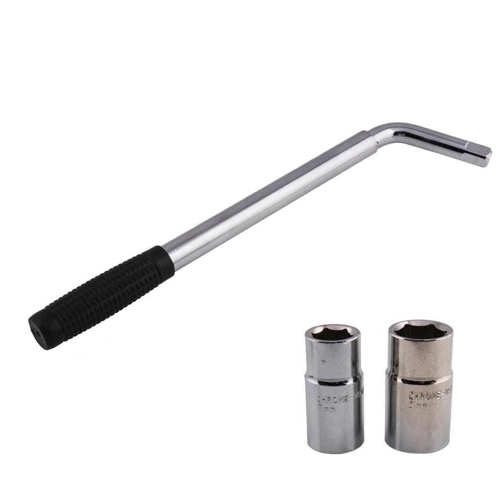 Car Repair Tool L-type Telescopic Tire Wrench Disassembly and Replacement Tire Tool