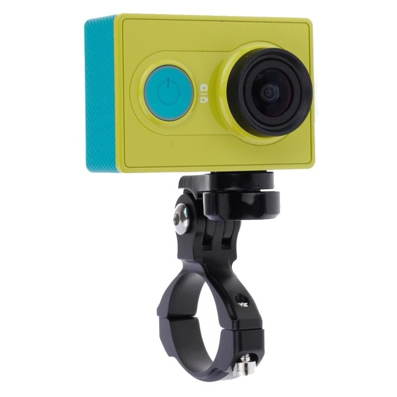 Bicycle Handlebar Holder with Connector Mount for Xiaomi Yi Sport Camera (Black)