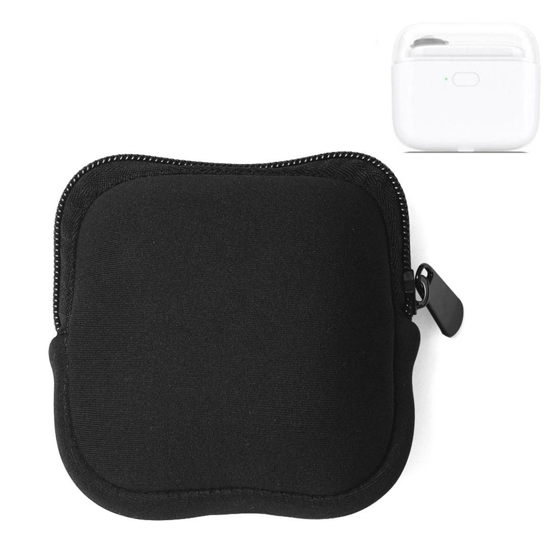 Thumb Anti-shake Camera Soft Charging Box Storage Bag for Insta360 GO, Size: 9.5 x 9.5 x 5cm (Black)