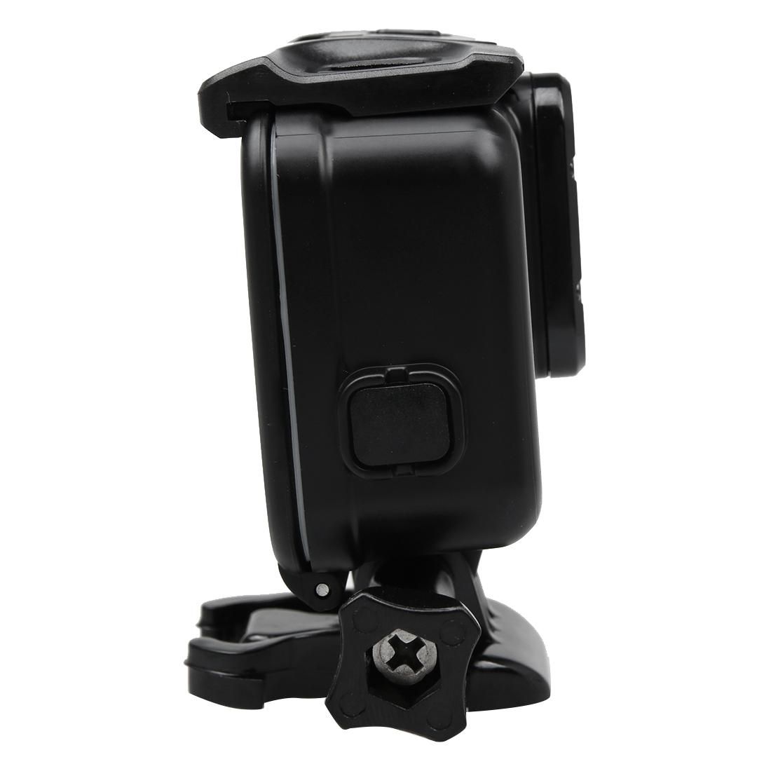 2 in 1 for GoPro HERO6 /5 Touch Screen Back Cover + 45m Waterproof Housing Protective Case with Buckle Basic Mount & Lead Screw (Black)