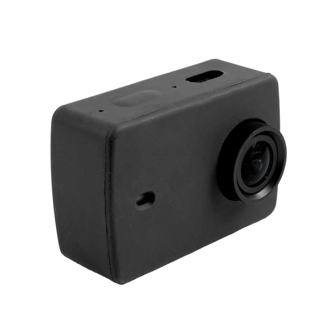 For Xiaomi Xiaoyi Yi II Sport Action Camera Silicone Housing Protective Case Cover Shell (Black)