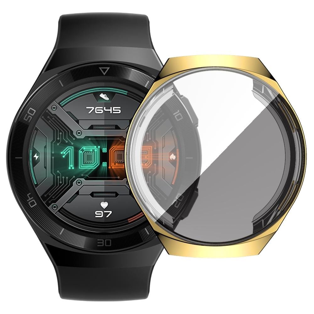For Huawei GT2e TPU Electroplated All Inclusive Watch Case (Golden)