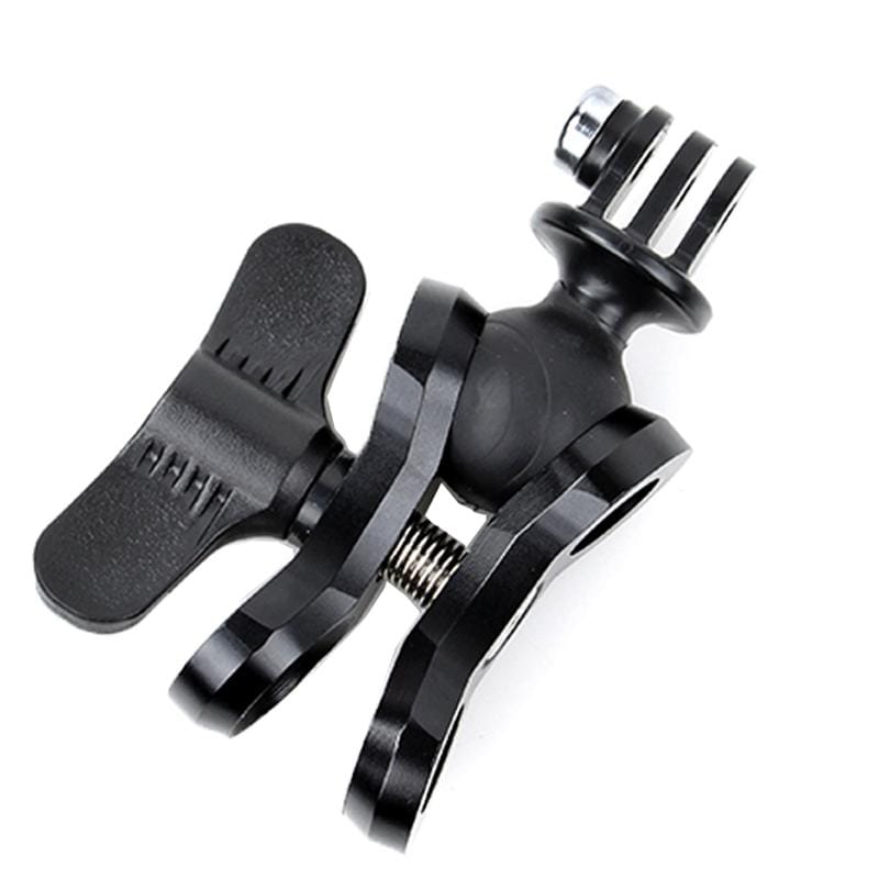 TMC HR311 Butterfly Connector with Ball Adapter Mount for GoPro HERO4 /3+ /3 /2 /1, Xiaomi Yi, SJ4000, SJ5000, SJ6000 Camera (Black)
