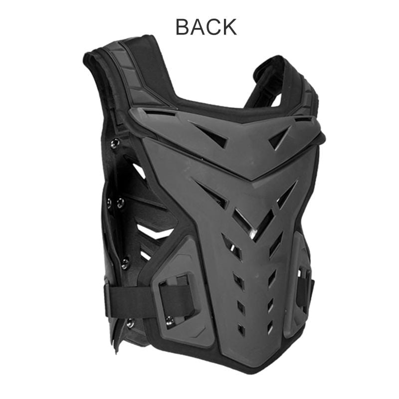 SUV Motorcycle Armor Vest Motorcycle Anti-impact Riding Chest Armor Off-Road Racing Protective Vest (Red)