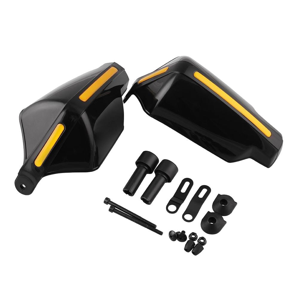 Motorcycle Modification Accessories PC Plastic Windshield Hand Guard for Motorcycles with 7 / 8 inch Handlebars, Size: 210 x 165mm, One Pair