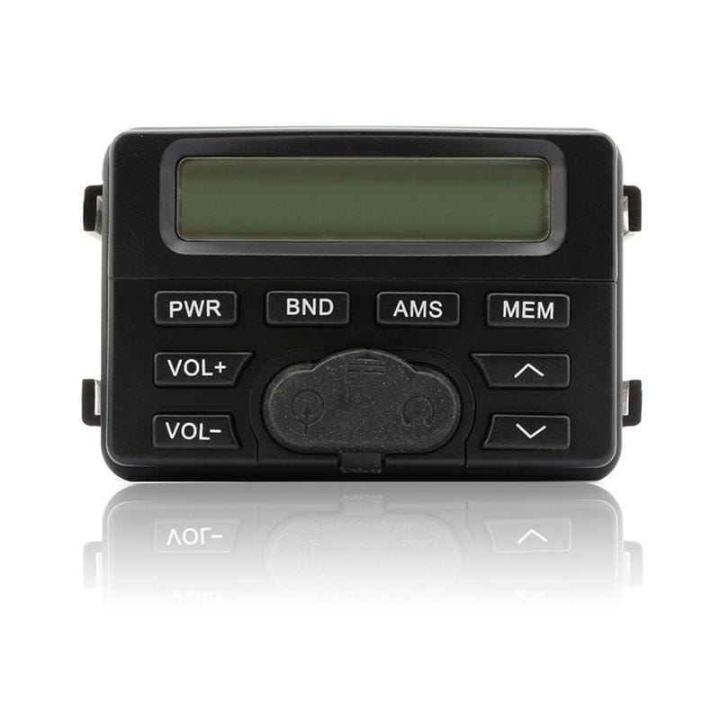 AOVEISE MT723 Motorcycle Waterproof Bluetooth Speaker Supports External MP3 Player FM Radio (Black)