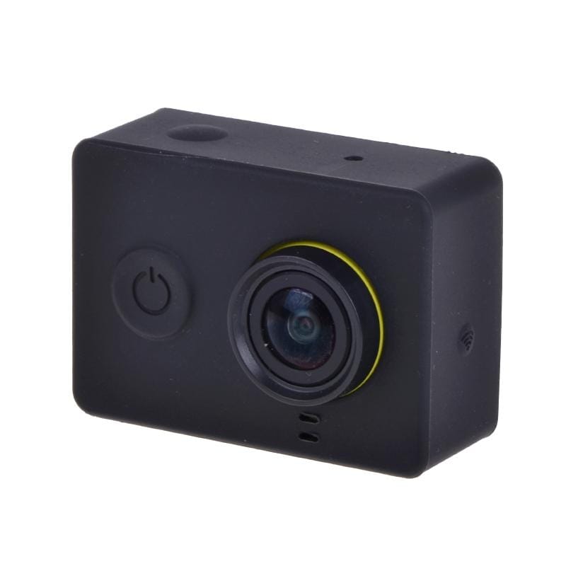 Silicone Gel Protective Case for Xiaomi Yi Sport Camera (White)