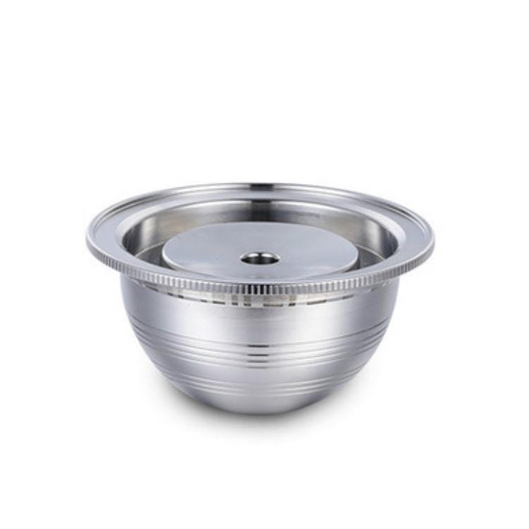 Coffee Capsule Shell Reusable Coffee Filter Stainless Steel Coffee Filter Tool, Style:Coffee Capsule