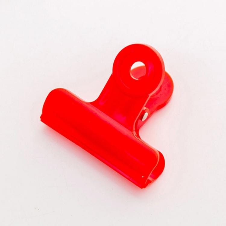 3 PCS Multifunctional Color Binder Clips Files Documents Clips Stationery Binding Supplies (Yellow)