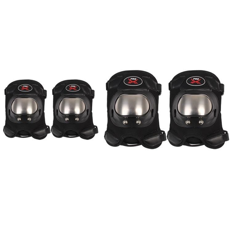PRO-BIKER HX-P15 Cross Country Leggings Motorcycle Protective Gear Stainless Steel Knee Pads Elbow