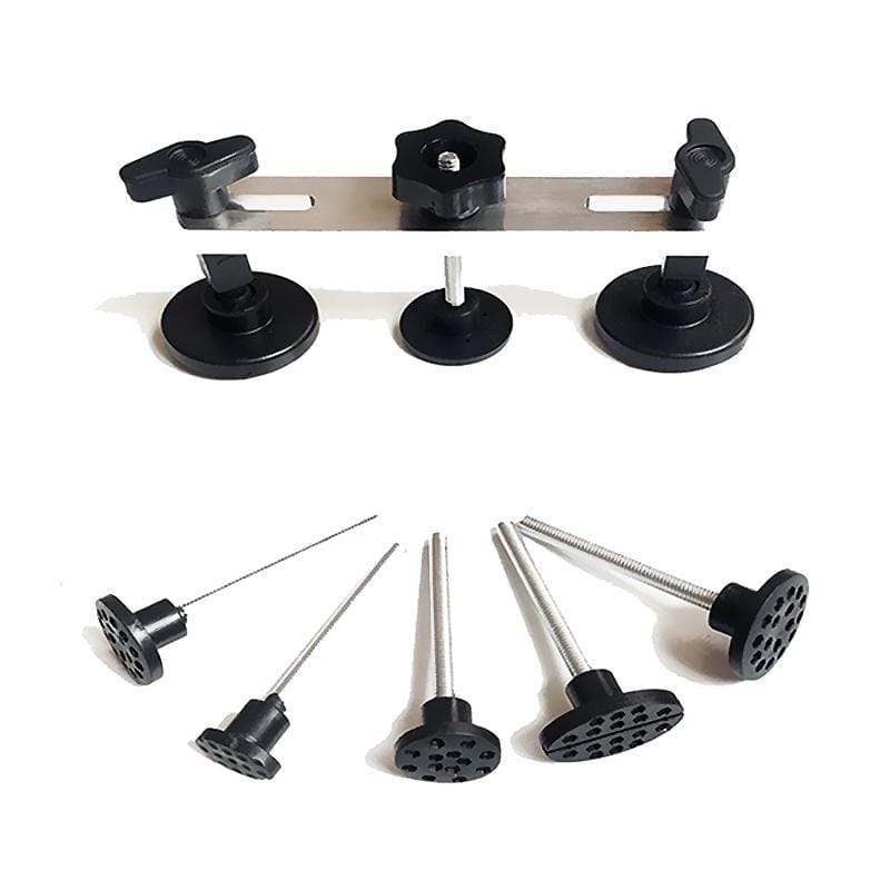 22 PCS Auto Car Body Dent Repair Tools Pulling Bridge Dent Removal Lifter Puller, with 20W Glue Gun, US Plug or EU Plug