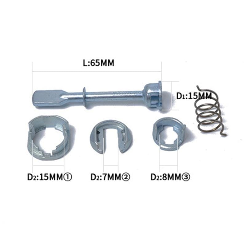 Car Door Lock Cylinder Repair Kit Right and Left 6K4837223A for Volkswagen Polo / Seat