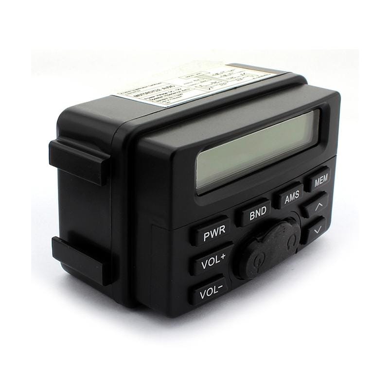 AOVEISE MT723 Motorcycle Waterproof Bluetooth Speaker Supports External MP3 Player FM Radio (Black)