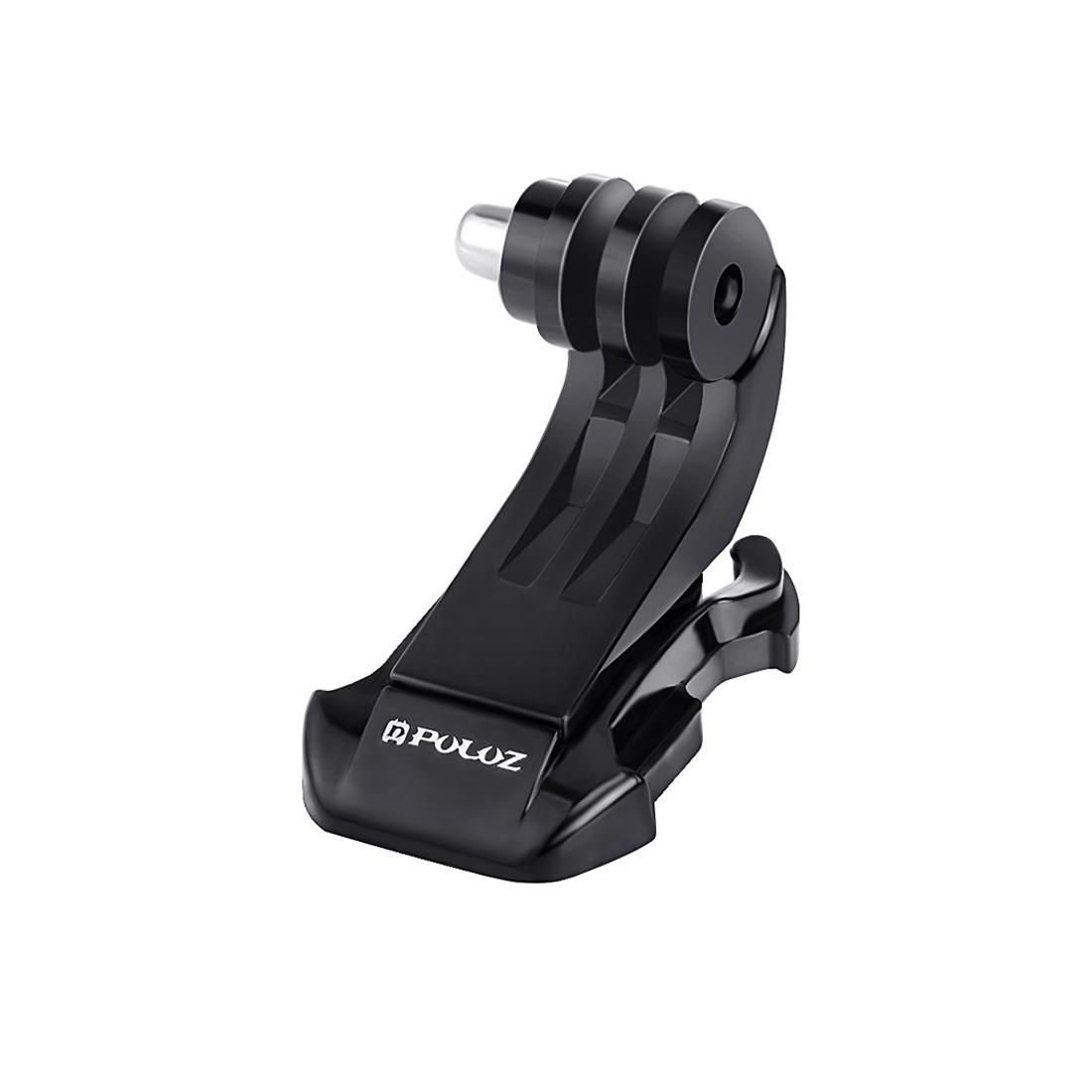 PULUZ Black Vertical Surface J-Hook Buckle Mount for GoPro HERO9 Black / HERO8 Black / HERO7 /6 /5 /5 Session /4 Session /4 /3+ /3 /2 /1, Xiaoyi and Other Action Cameras (Black)