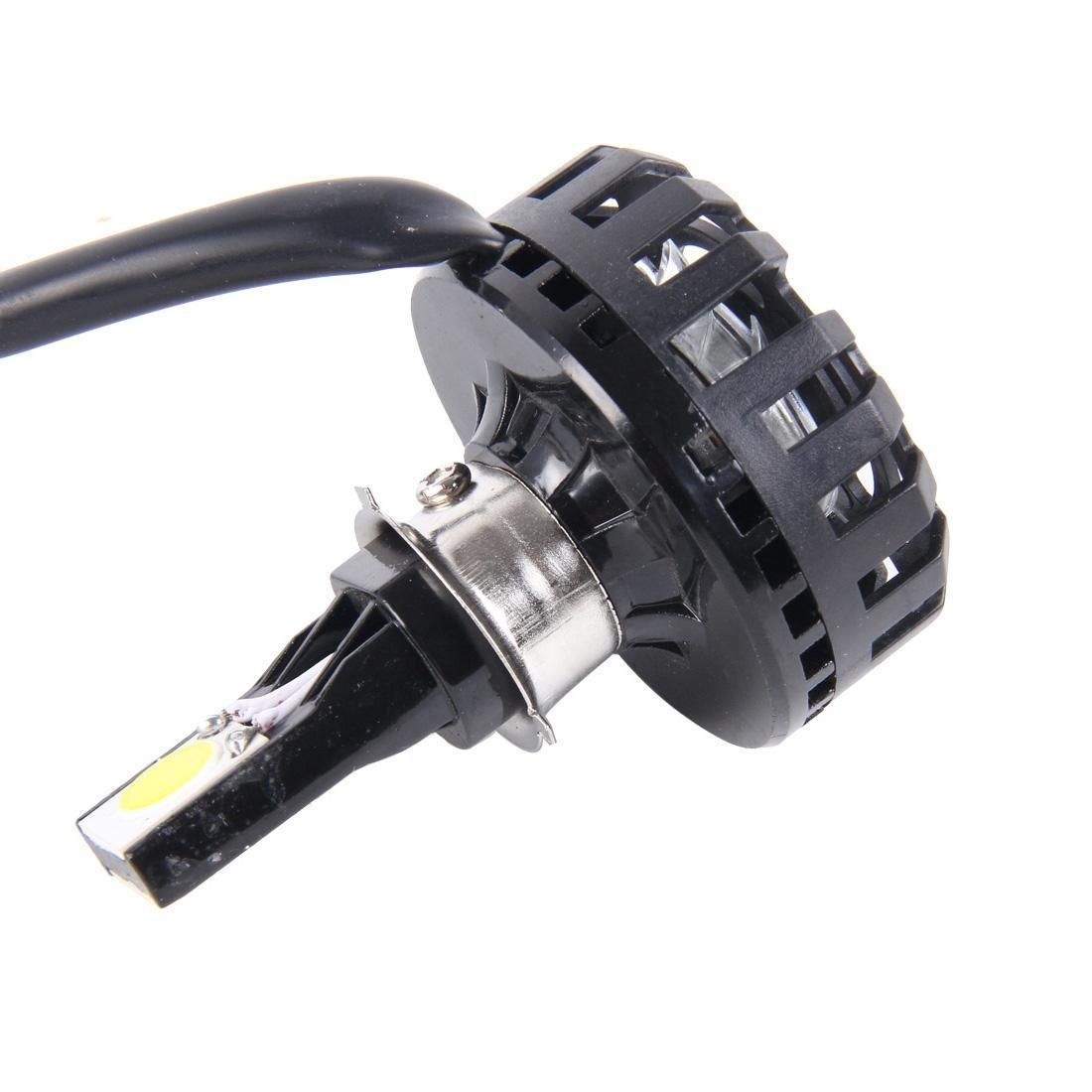 M2 18W 1500LM 6000K COB LED Motorcycle Headlight Lamp, DC 9-36V (White Light)