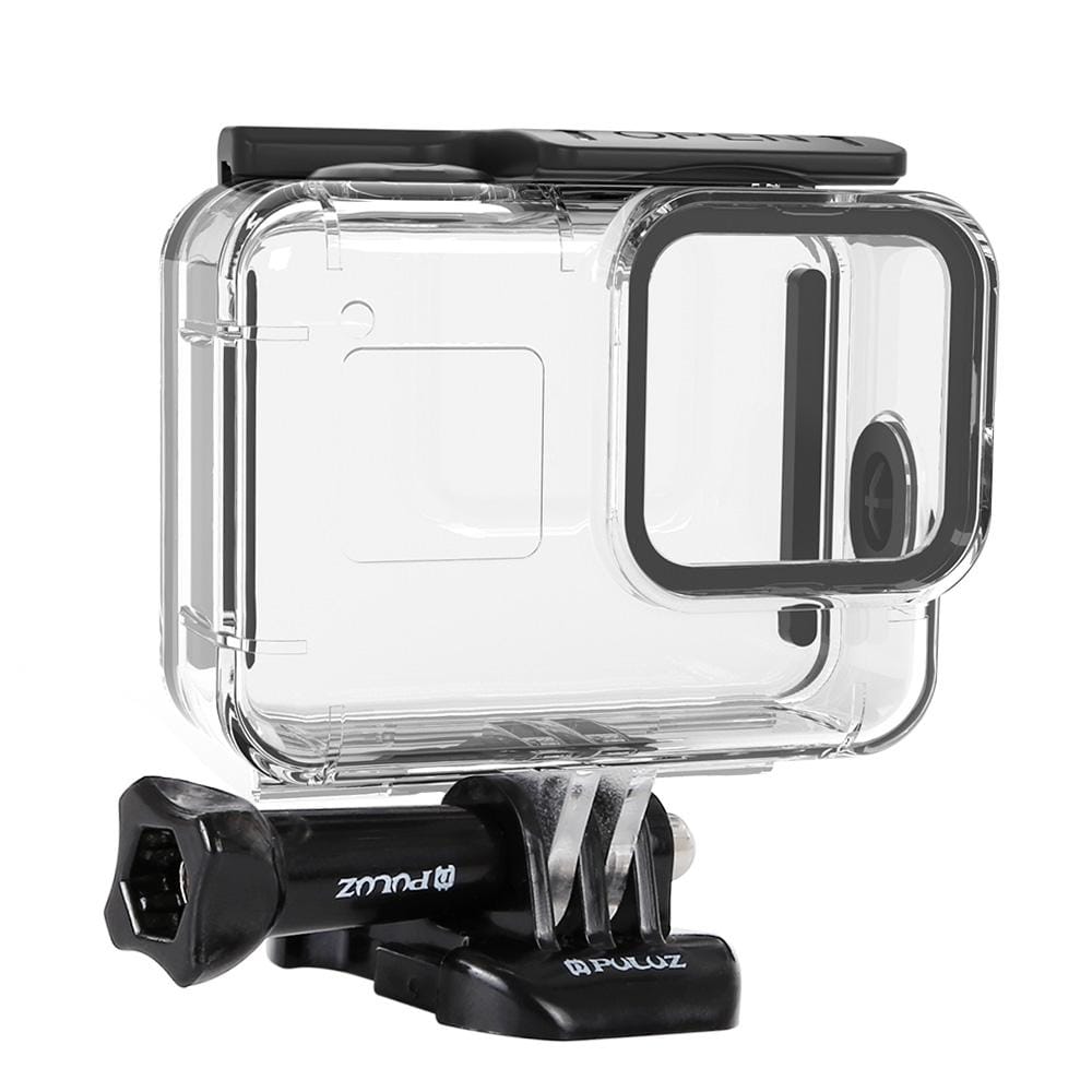 PULUZ 60m Underwater Depth Diving Case Waterproof Camera Housing with Soft Button for GoPro HERO8 Black
