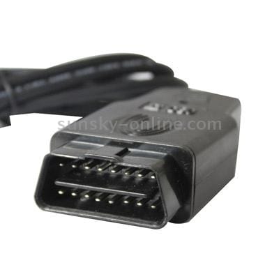 Car Diagnostics USB OBDII 409 Interface VAG-COM Cable (Black)