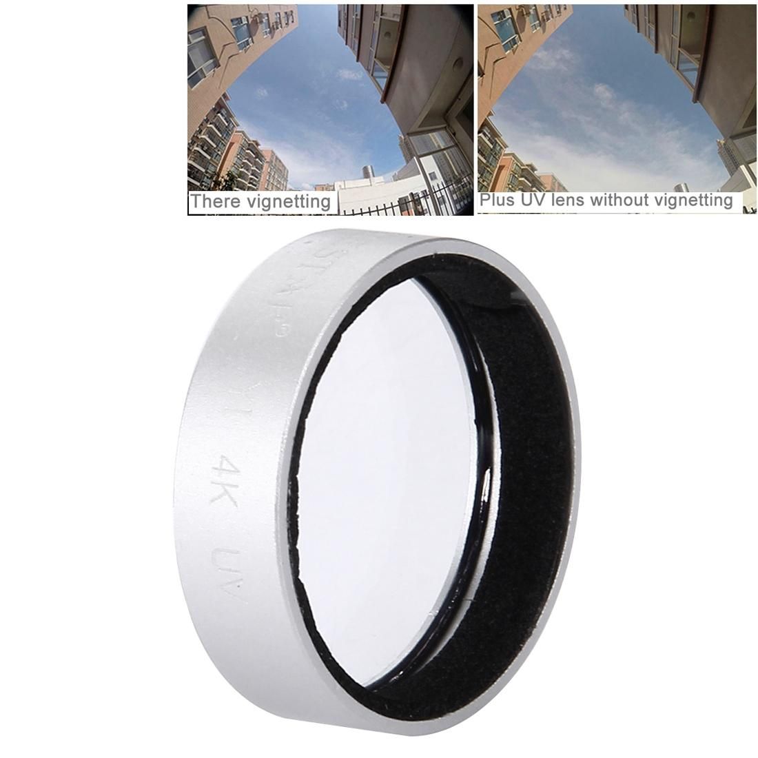 JUNESTAR for Xiaomi Xiaoyi Yi II 4K Sport Action Camera Proffesional UV Filter (Silver)