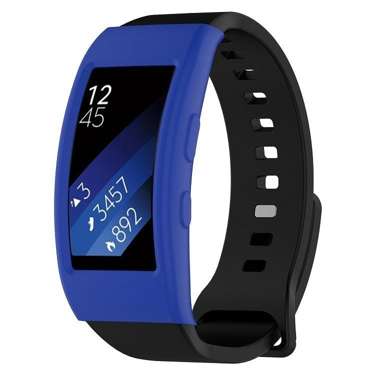 Intelligent Wearable Device, Galaxy Gear Fit2 / Fit2 Pro R360 Watch Protective Case (Dark Blue)