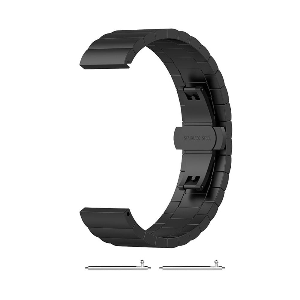 For Garmin Vivoactive 3 Metal Replacement Wrist Strap Watchband (Rose Gold)