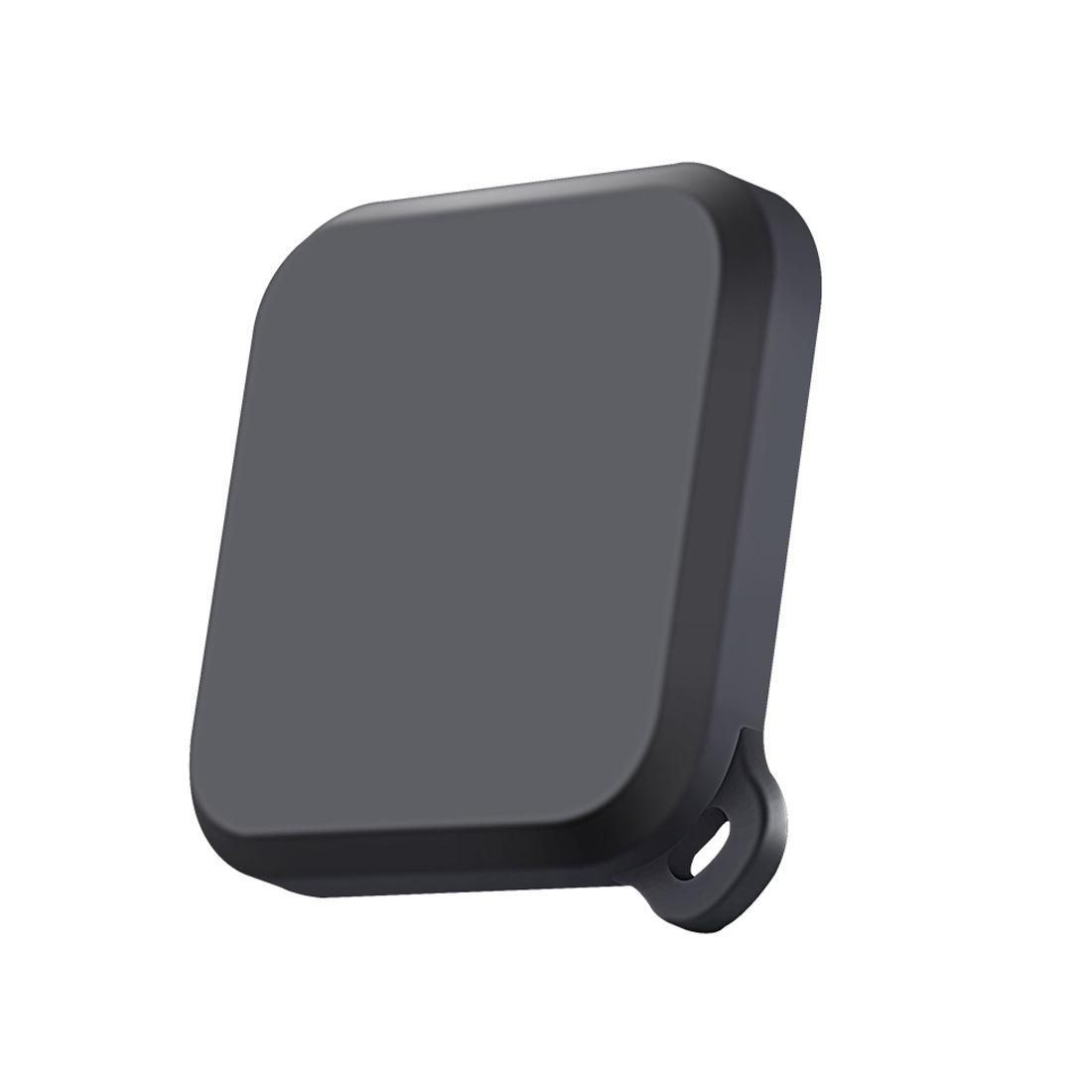 For Insta360 One R 4K with Frame Shockproof Silicone Protective Case with Lens Cap Cover (Black)