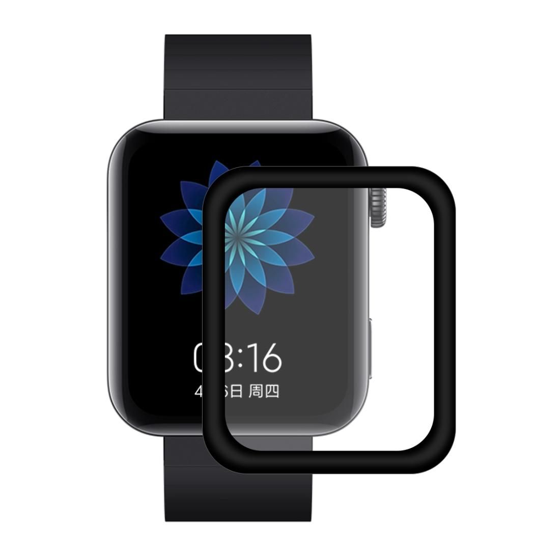 For XIAOMI MI Watch ENKAY Hat-prince 3D Full Screen PET Curved Hot Bending HD Screen Protector Film (Transparent)