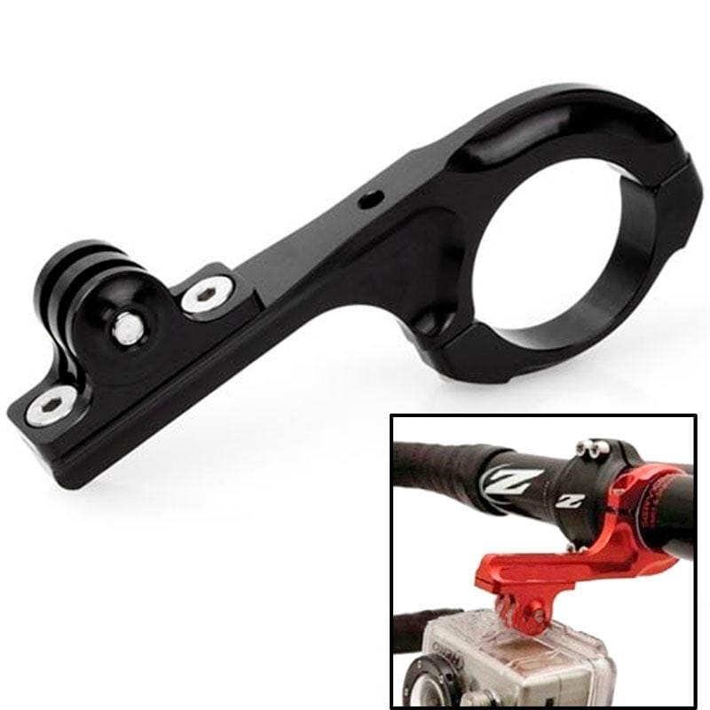 ST-86 Bike Aluminum Handlebar Bar Adapter Pro Mount for GoPro  NEW HERO /HERO6   /5 Session /5 /4 Session /4 /3+ /3 /2 /1, Xiaoyi Sport Cameras (Black)